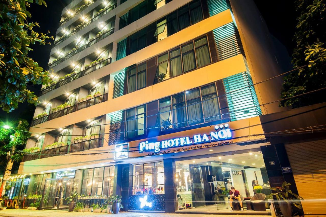 Hanoi Ping Luxury Hotel Exteriör bild